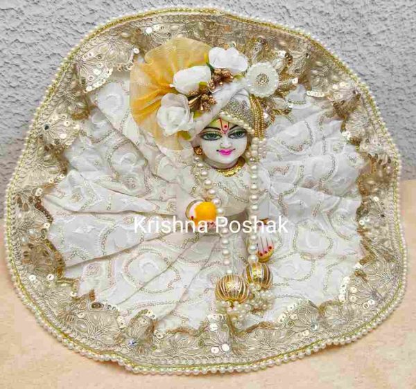 Fancy Premium Fabric Poshak With Heavy Mukut – K24 - Image 3