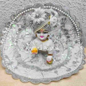 Fancy Premium Fabric Poshak With Heavy Mukut – K25