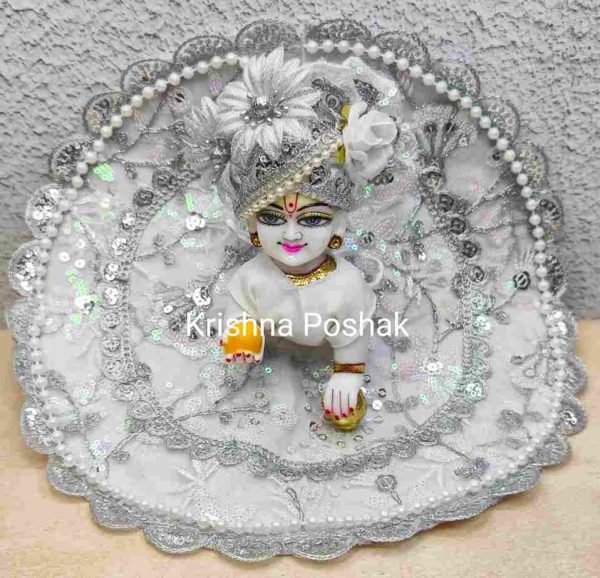 Fancy Premium Fabric Poshak With Heavy Mukut – K25