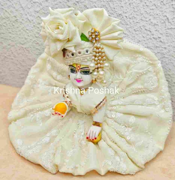 Fancy Premium Fabric Poshak With Heavy Mukut – K23 - Image 3