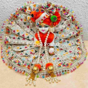 Fancy Premium Fabric Poshak With Heavy Mukut – K22