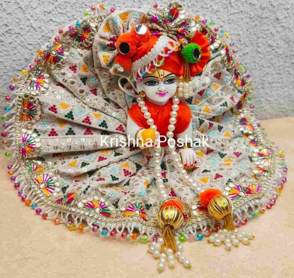 Fancy Premium Fabric Poshak With Heavy Mukut – K22 - Image 2
