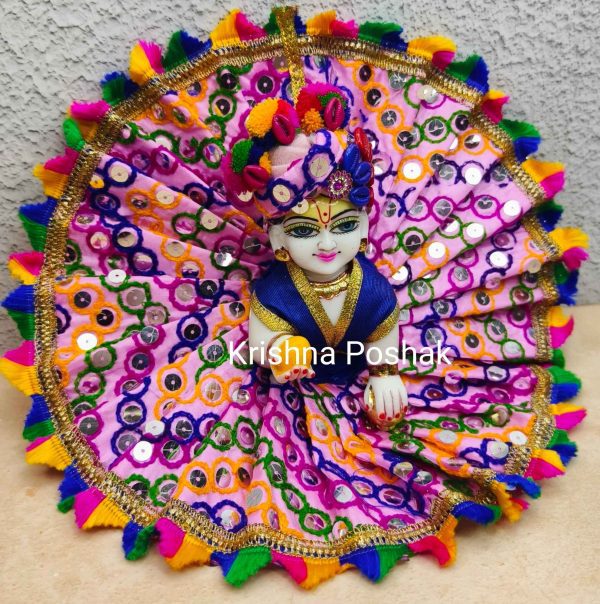 Fancy Premium Fabric Poshak With Heavy Mukut - K3 - Image 4