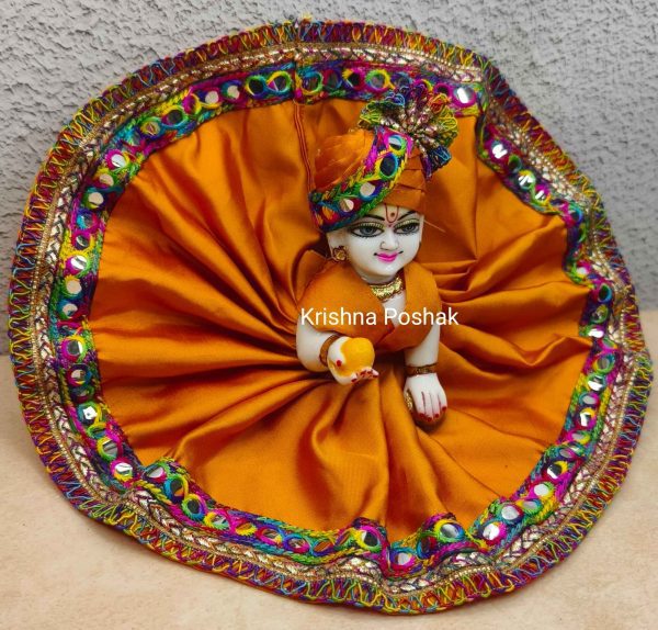 Fancy Premium Fabric Poshak With Heavy Mukut - K12 - Image 2