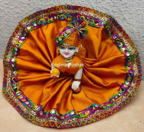 Fancy Premium Fabric Poshak With Heavy Mukut - K12 - Image 4