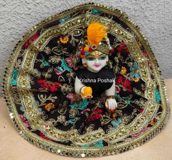 Fancy Premium Fabric Poshak With Heavy Mukut - K6 - Image 3
