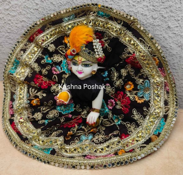 Fancy Premium Fabric Poshak With Heavy Mukut - K6 - Image 4