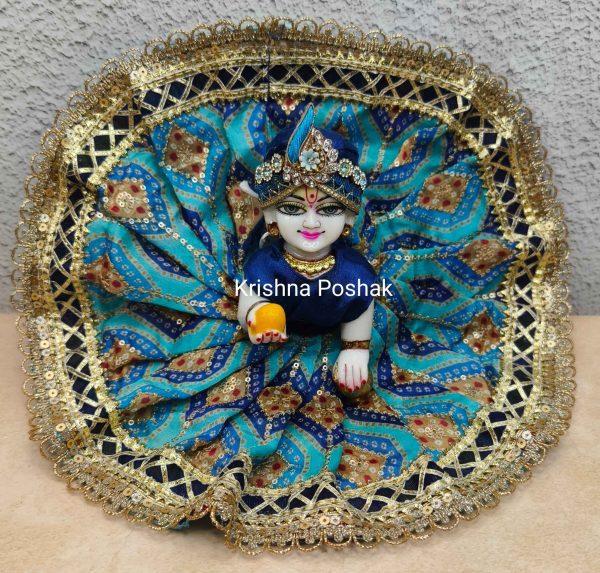 Fancy Premium Fabric Poshak With Heavy Mukut - K1 - Image 4