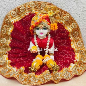 Fancy Poshak -Festival Collection -With Heavy Mukut & Patka 07
