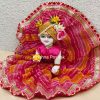 Fancy Premium Fabric Poshak With Heavy Mukut - K4 - Image 3