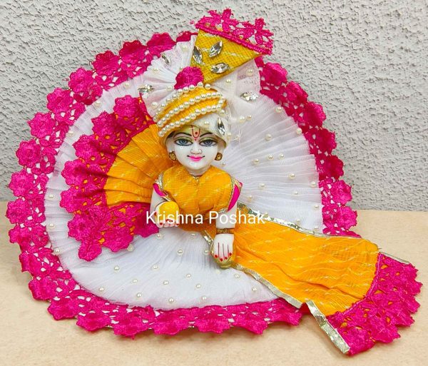 Fancy Poshak -Festival Collection -With Heavy Mukut  01
