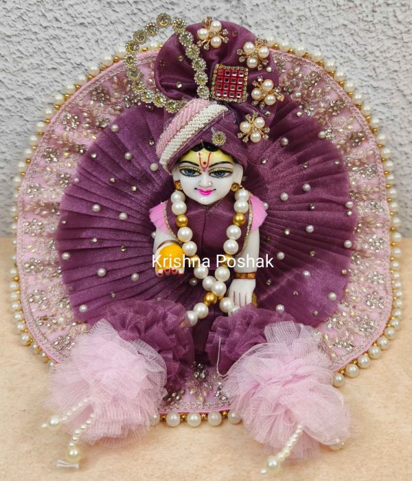 Fancy Poshak -Festival Collection -With Heavy Mukut & Patka 02