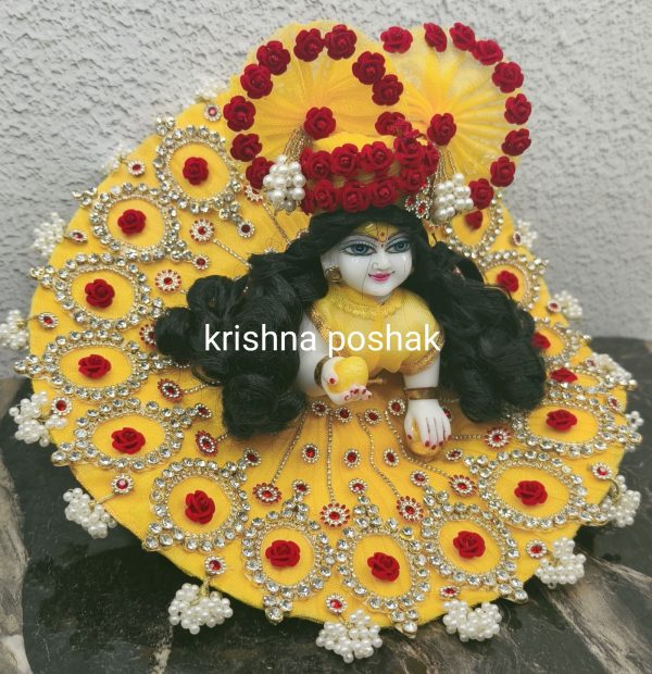 Fancy Premium Work Poshak With Heavy Mukut – Kp022 - Image 4
