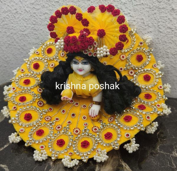 Fancy Premium Work Poshak With Heavy Mukut – Kp022 - Image 3