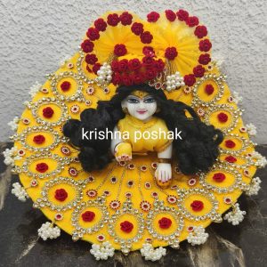 Fancy Premium Work Poshak With Heavy Mukut – Kp022