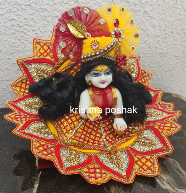Fancy Premium Work Poshak With Heavy Mukut – Kp023 - Image 2