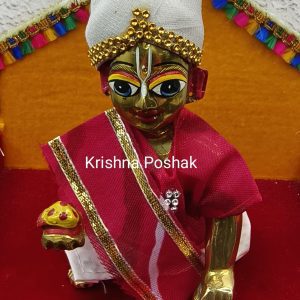 Jaipuri Western Poshak For Laddu Gopalji - W10