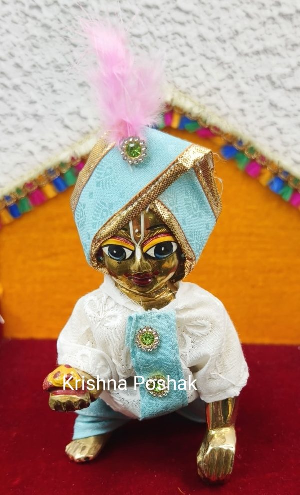 Sherwani Western Poshak For Laddu Gopalji - W11 - Image 3