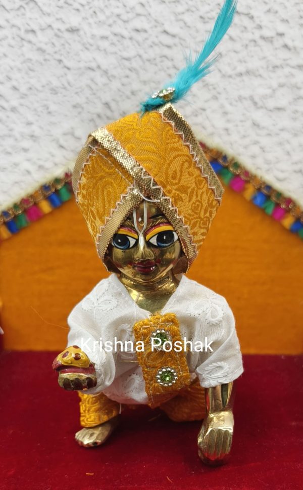 Sherwani Western Poshak For Laddu Gopalji - W11 - Image 2