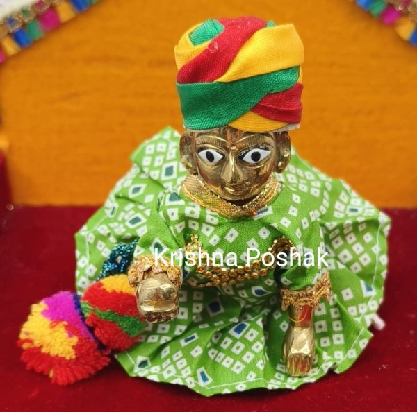 Rajputana Western Poshak For Laddu Gopalji - W3 - Image 5