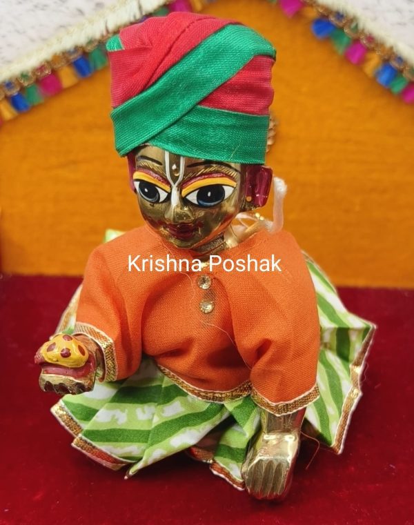Jodhpuri Western Poshak For Laddu Gopalji - W4 - Image 4
