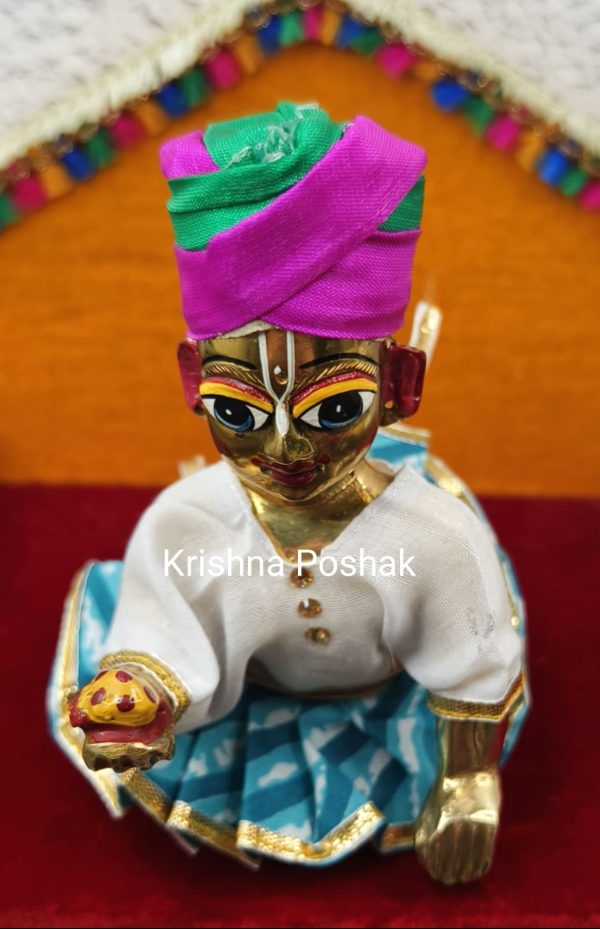 Jodhpuri Western Poshak For Laddu Gopalji - W4 - Image 3