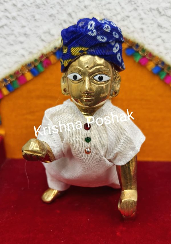 Nandgaon Poshak For Laddu Gopalji - W5