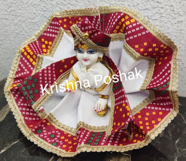 Raja Western Poshak For Laddu Gopalji - W6 - Image 3
