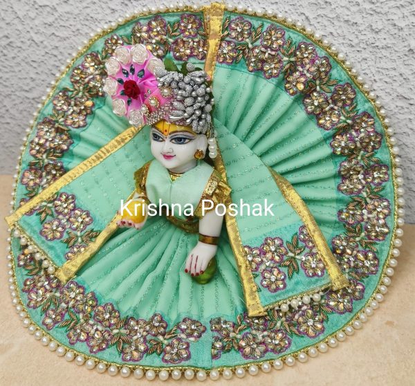Fancy Premium Work Poshak With Patka And Heavy Mukut – Kp034 - Image 3