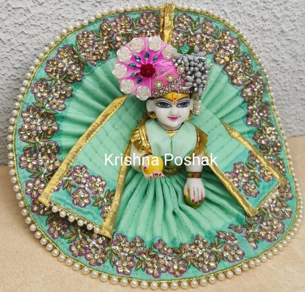 Fancy Premium Work Poshak With Patka And Heavy Mukut – Kp034 - Image 2