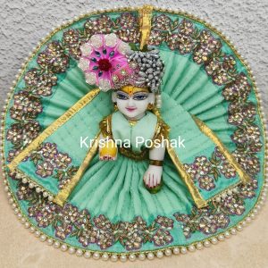 Fancy Premium Work Poshak With Patka And Heavy Mukut – Kp034