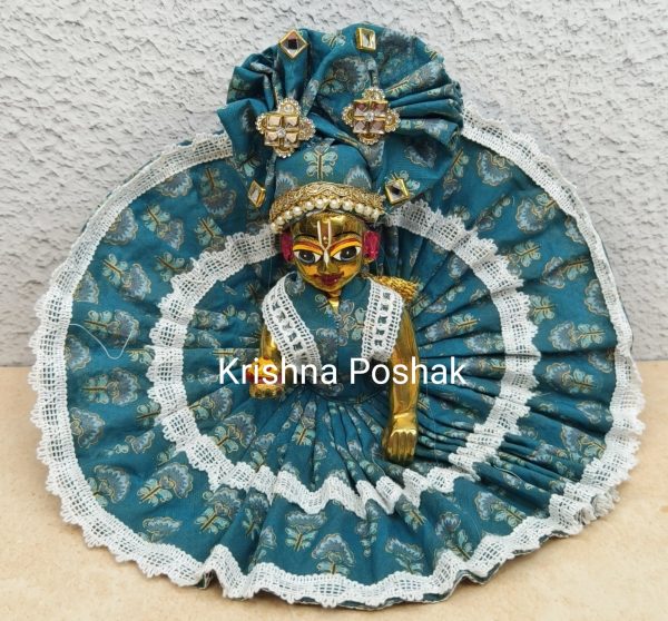 Premium Quality Cotton Poshak for Ladoo Gopal Ji | Washable | k0035