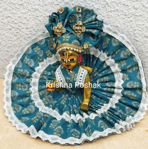 Premium Quality Cotton Poshak for Ladoo Gopal Ji | Washable | k0035 - Image 3