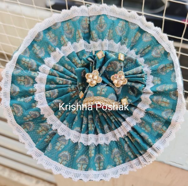 Premium Quality Cotton Poshak for Ladoo Gopal Ji | Washable | k0035 - Image 2
