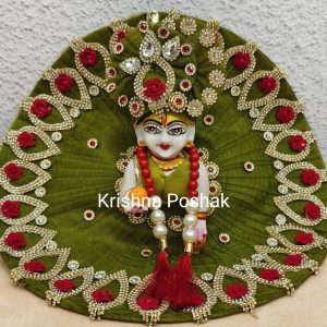 Fancy Premium Work Poshak With Heavy Mukut – Kp025