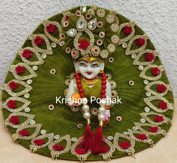 Fancy Premium Work Poshak With Heavy Mukut – Kp025