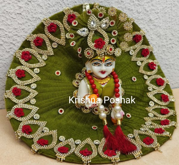 Fancy Premium Work Poshak With Heavy Mukut – Kp025 - Image 3