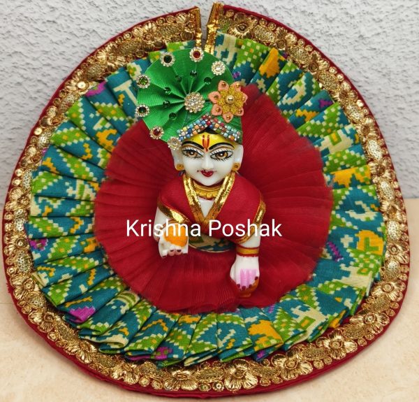 Fancy Premium Work Poshak With Heavy Mukut – Kp026