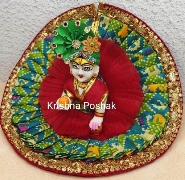 Fancy Premium Work Poshak With Heavy Mukut – Kp026 - Image 2