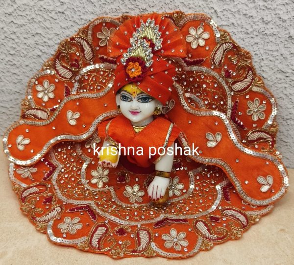 Fancy Premium Work Poshak With Patka And Heavy Mukut – Kp036 - Image 2
