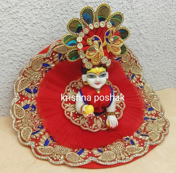 Fancy Premium Work Poshak With Heavy Mukut – Kp027 - Image 3