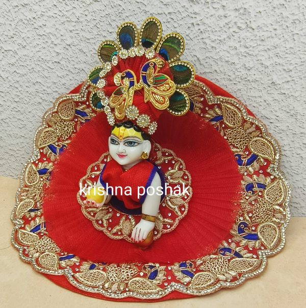 Fancy Premium Work Poshak With Heavy Mukut – Kp027 - Image 2