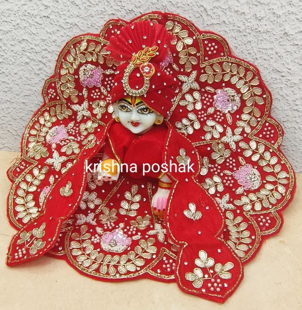 Fancy Premium Work Poshak With Heavy Mukut – Kp028 - Image 3