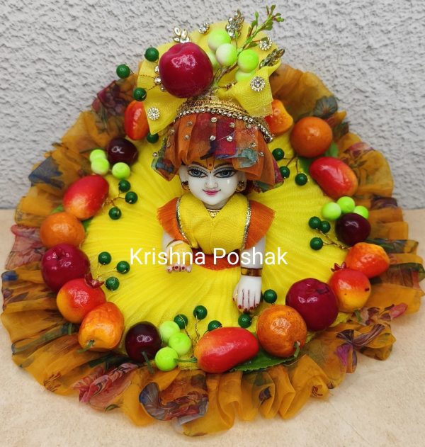 Fancy Premium Work Poshak With Heavy Mukut – Kp028