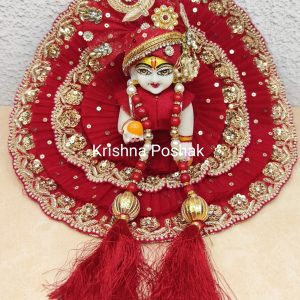 Fancy Premium Work Poshak With Patka and Heavy Mukut – Kp031