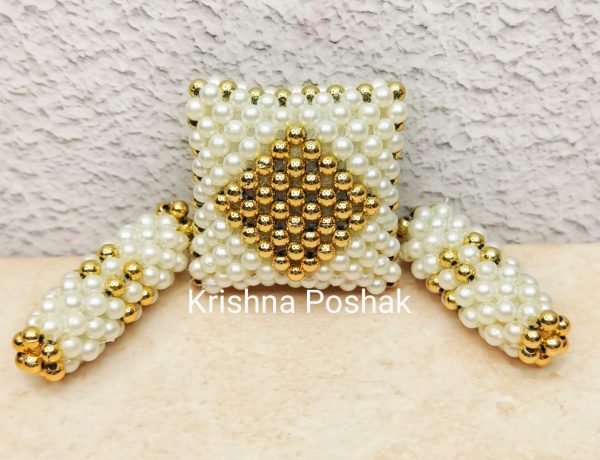 Moti Cushion Set For Ladoo Gopal Ji- Kp14