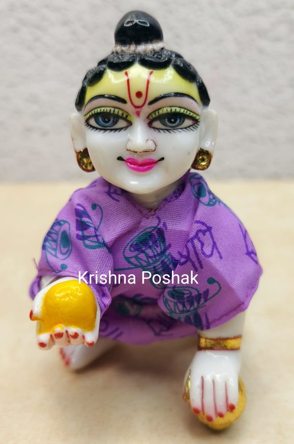 Radhe Western Poshak For Laddu Gopalji - W16 - Image 2