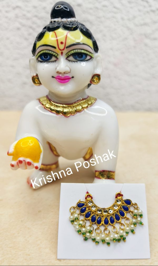Beautiful Ladoo Gopal Ji Mala - Size 4no - 6no - Kp012 - Image 2