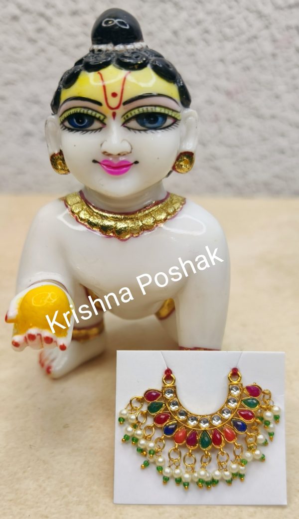 Beautiful Ladoo Gopal Ji Mala - Size 4no - 6no - Kp012