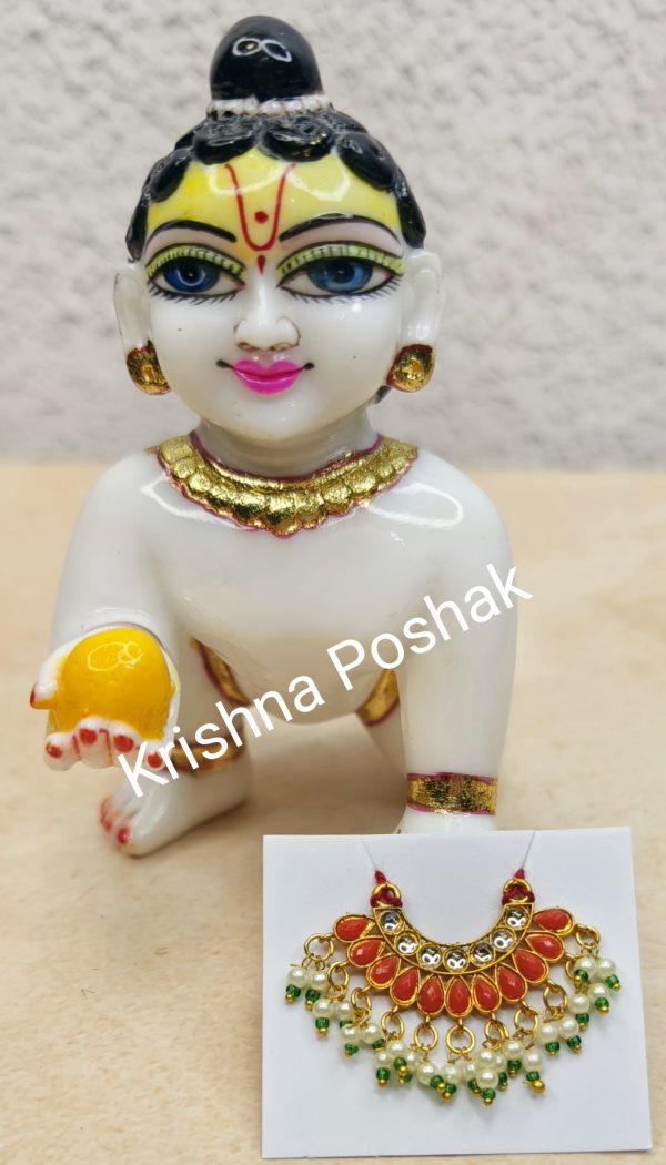 Beautiful Ladoo Gopal Ji Mala - Size 4no - 6no - Kp012 - Image 5